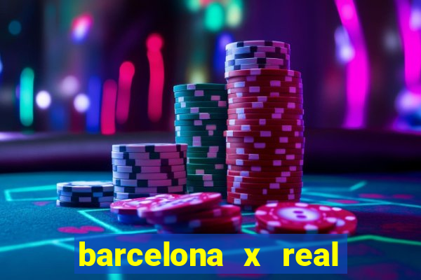 barcelona x real madrid ao vivo futemax